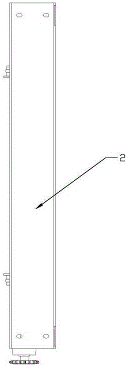 Movable frame base driven by bevel gears