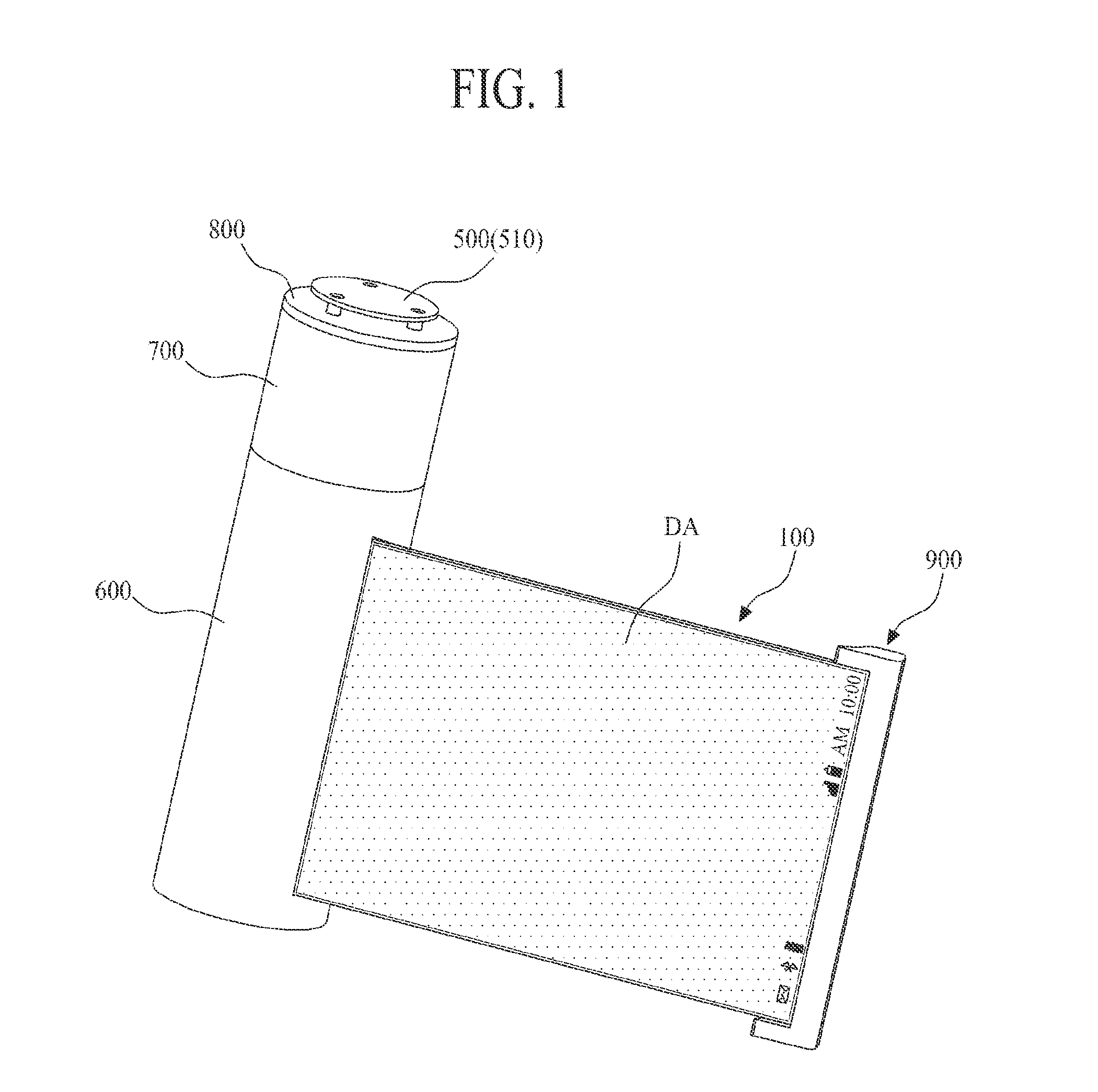 Rollable display apparatus