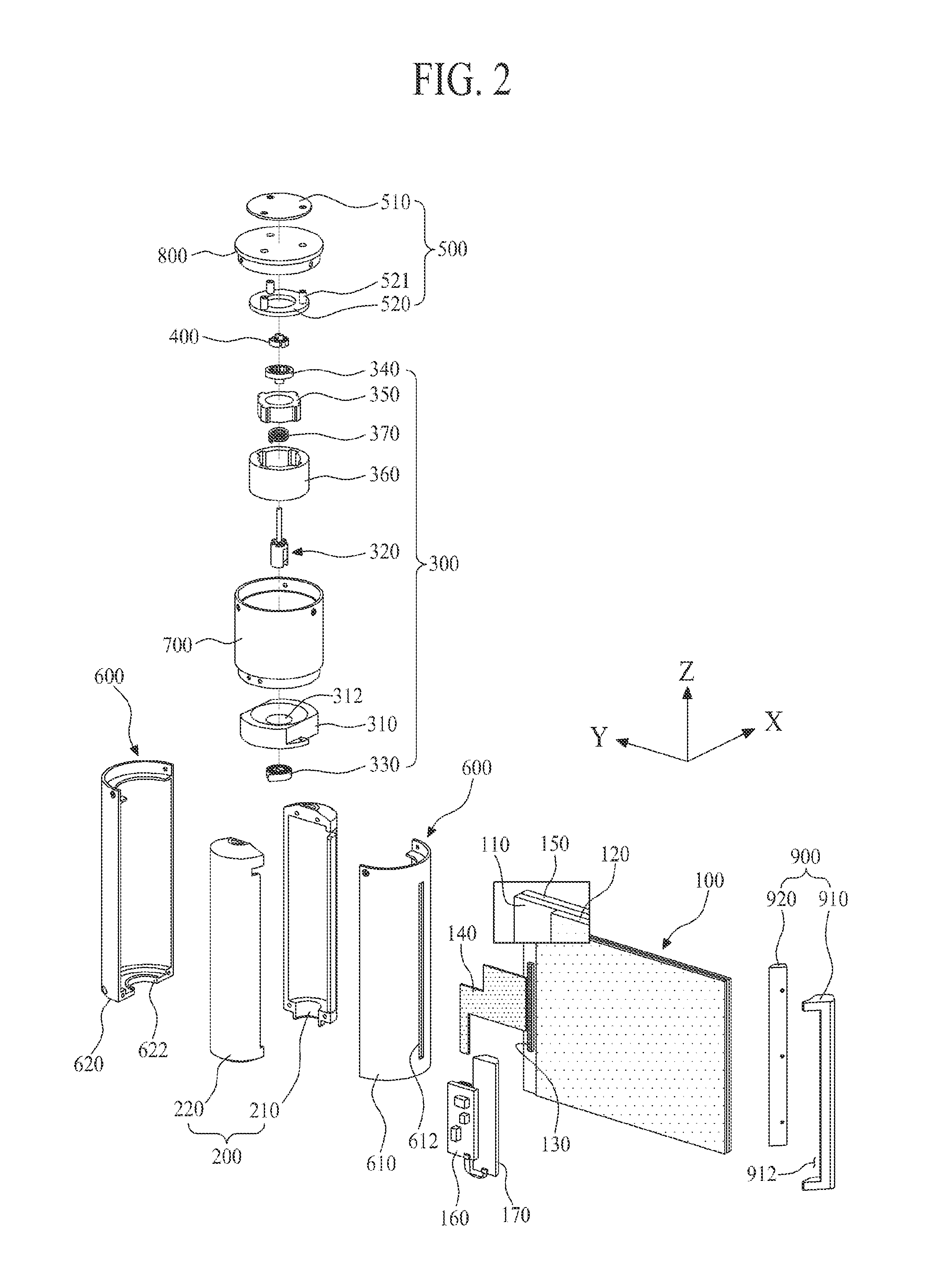 Rollable display apparatus