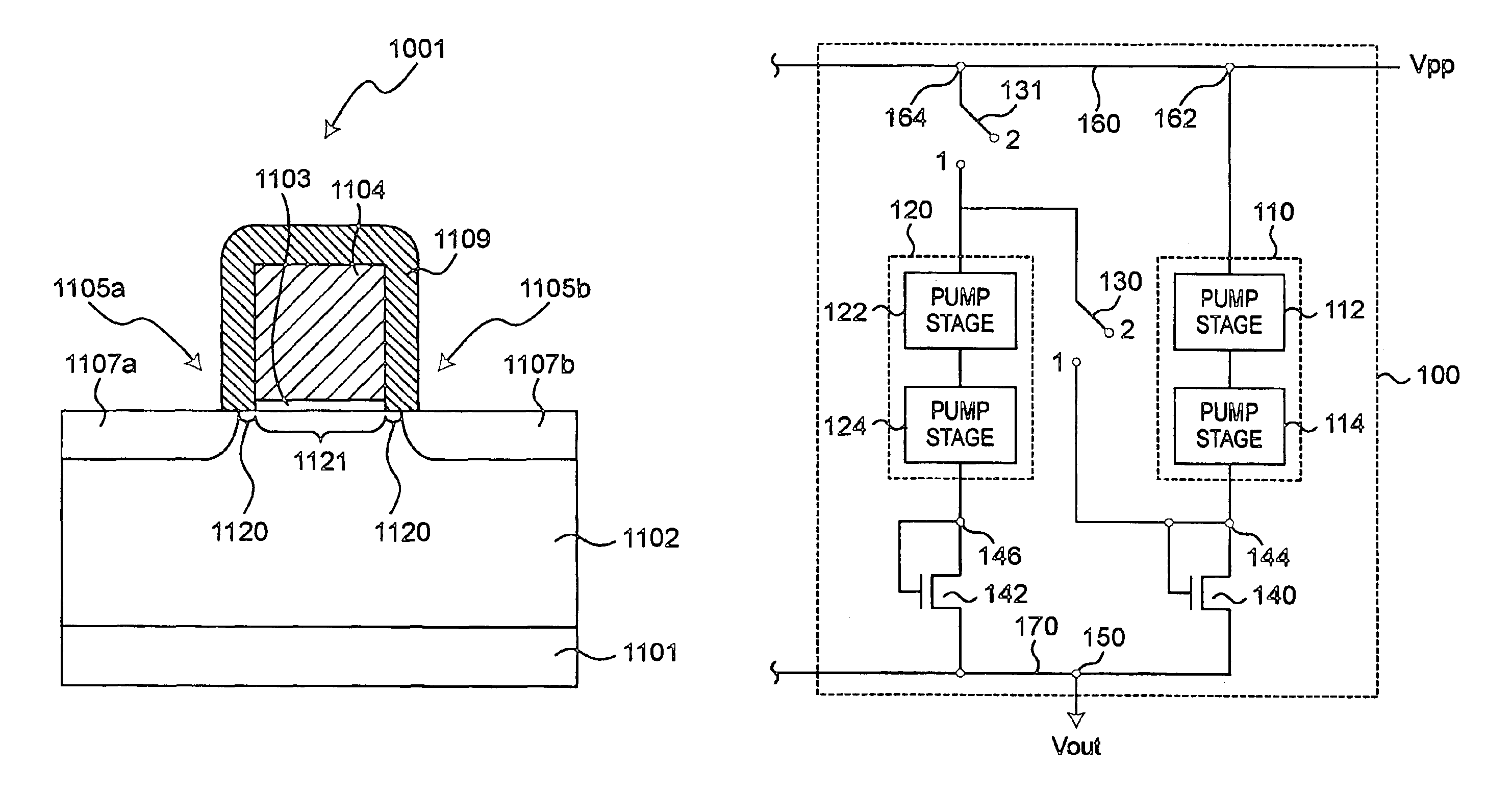 Semiconductor storage device and portable electronic equipment having the same