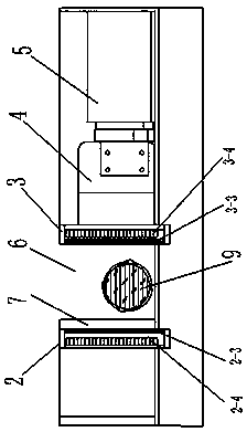 Seed bud recognition sensor of sugarcane cutting machine