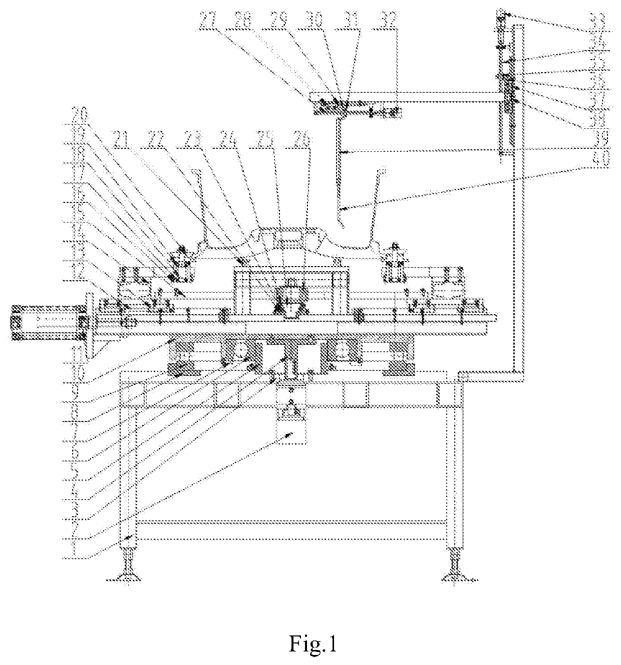 Wheel space detecting device