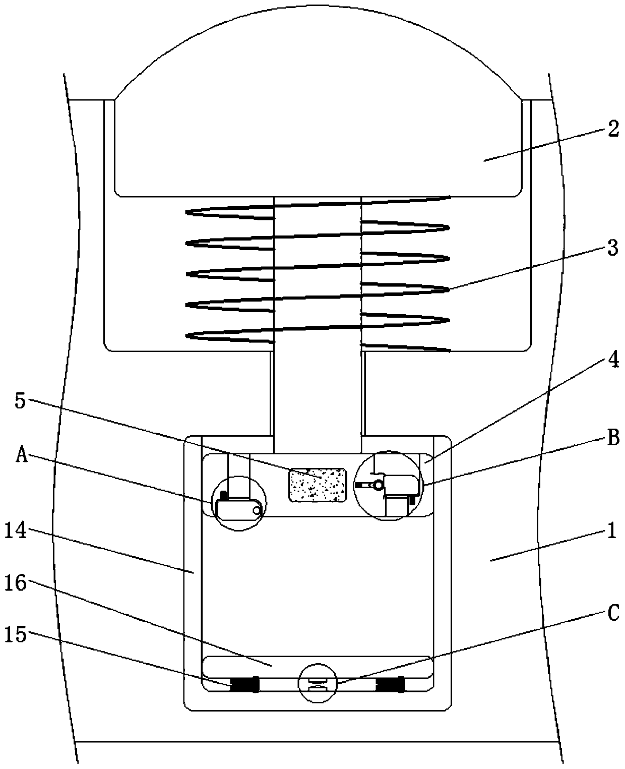 Pneumatic and magnetically-controlled retractable deceleration strip