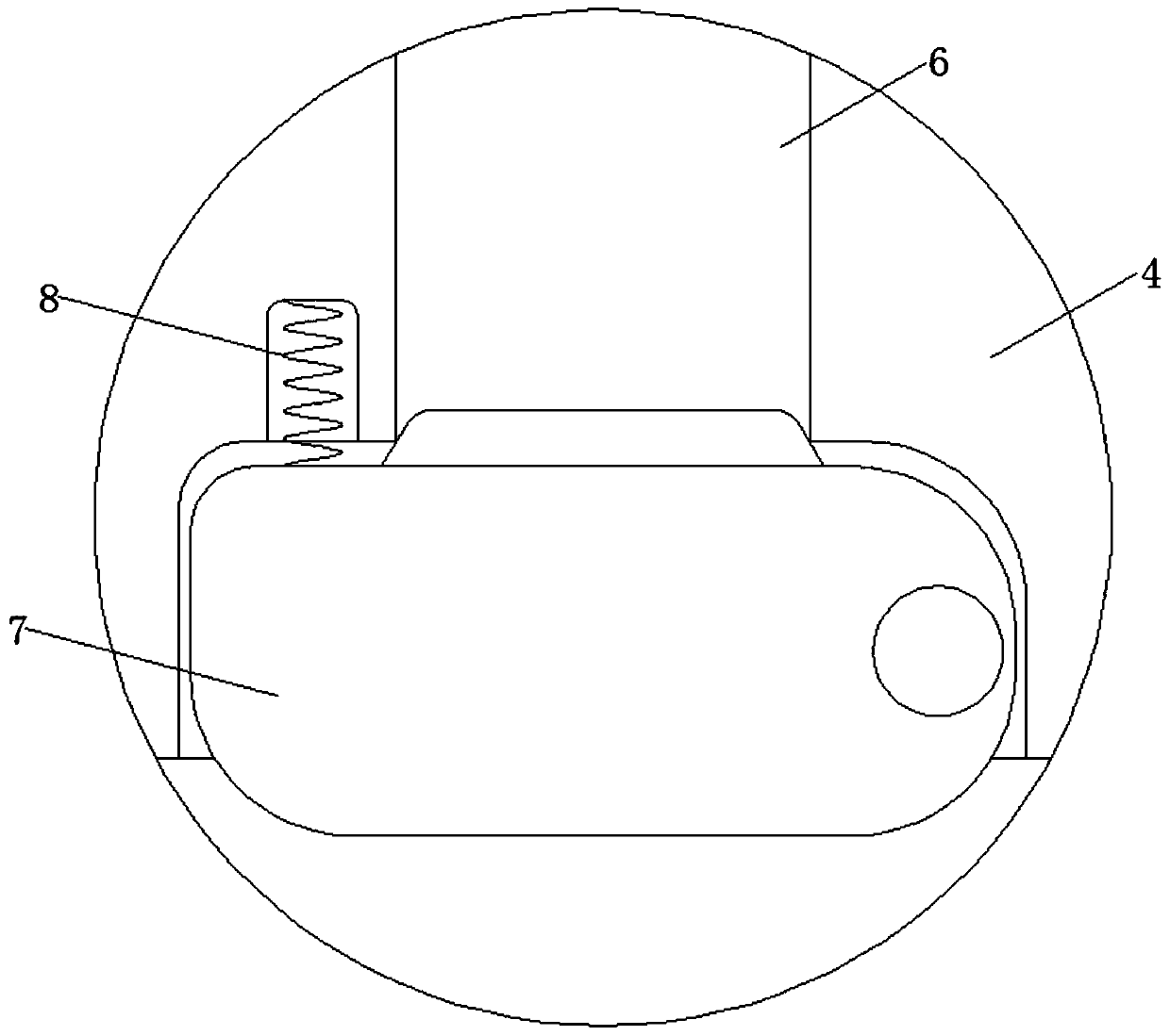 Pneumatic and magnetically-controlled retractable deceleration strip