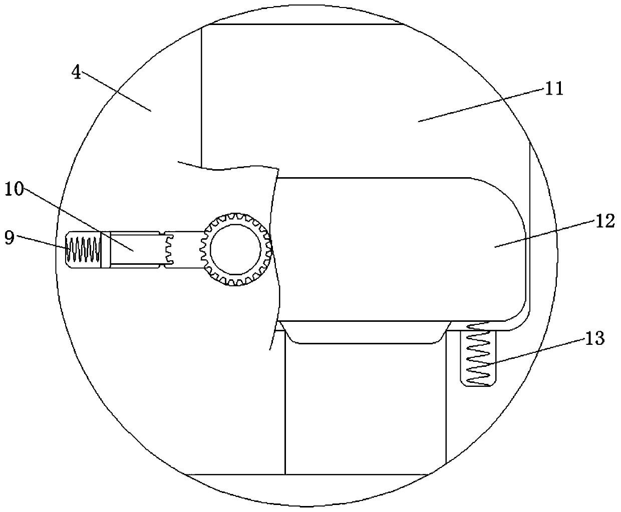 Pneumatic and magnetically-controlled retractable deceleration strip