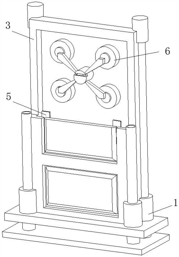 Intelligent formwork support device for building construction