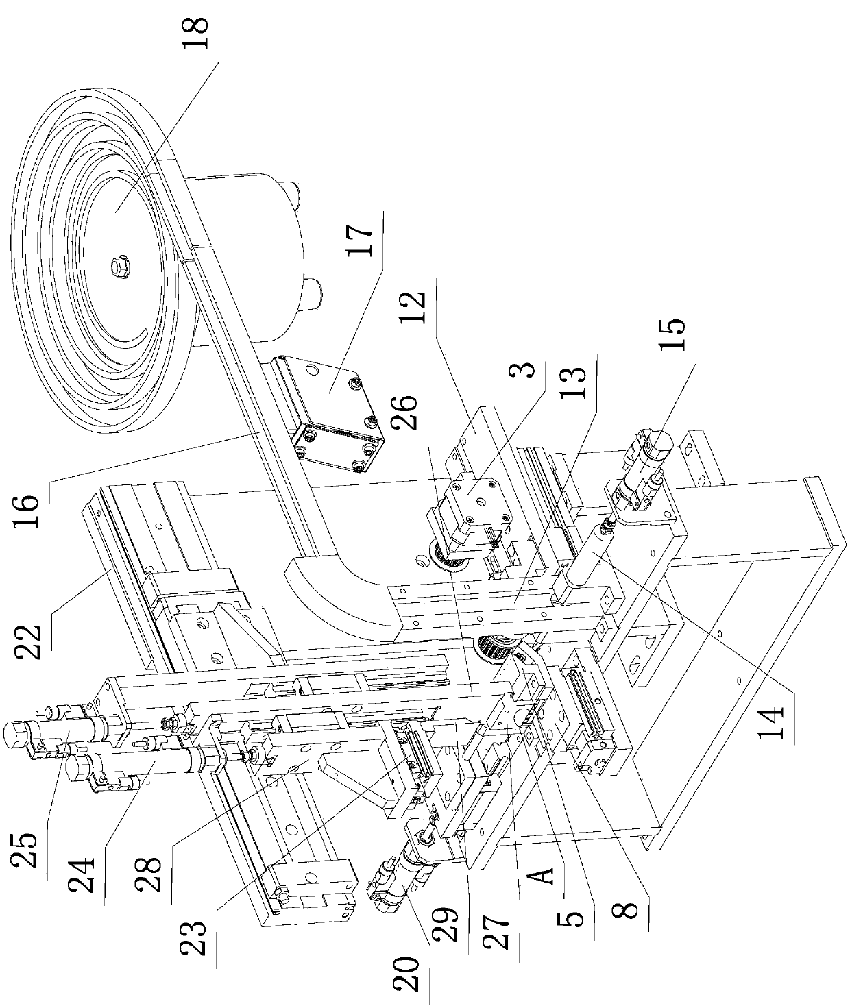 Equipment for assembling character wheels into character wheel housings