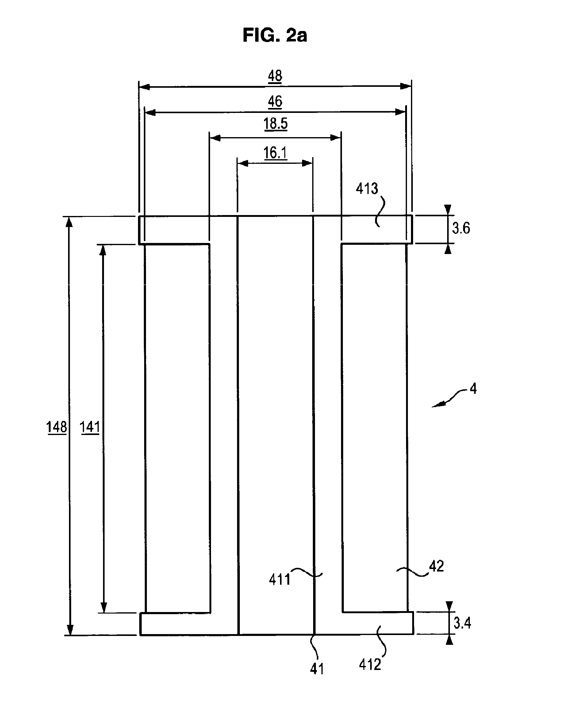 Laser device for emitting waves in the terahertz range