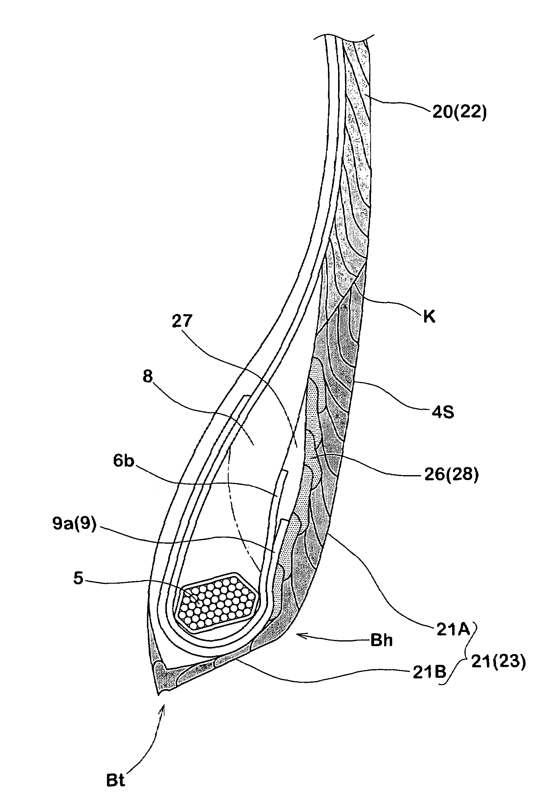 Pneumatic tire and manufacturing method of the same