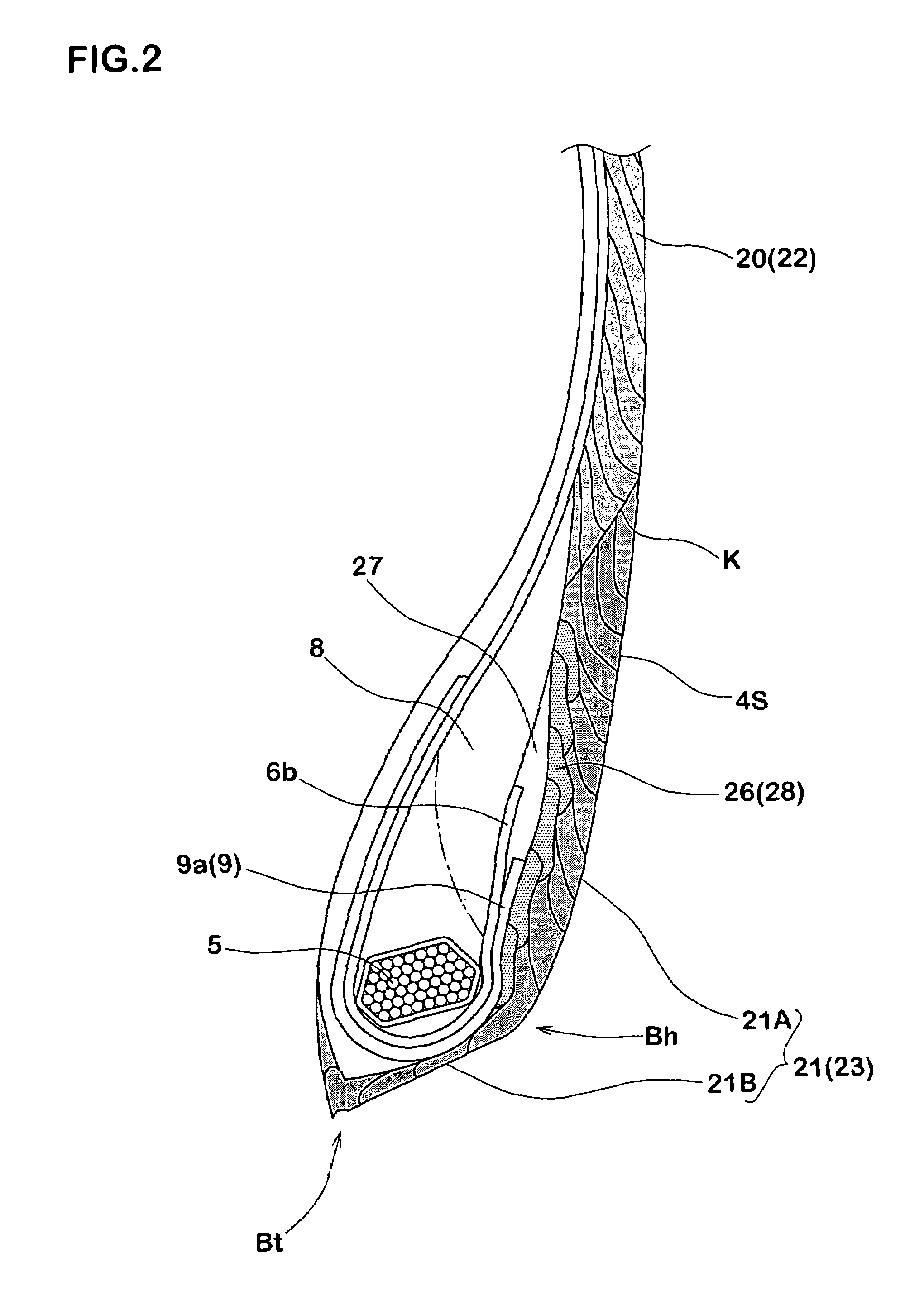 Pneumatic tire and manufacturing method of the same