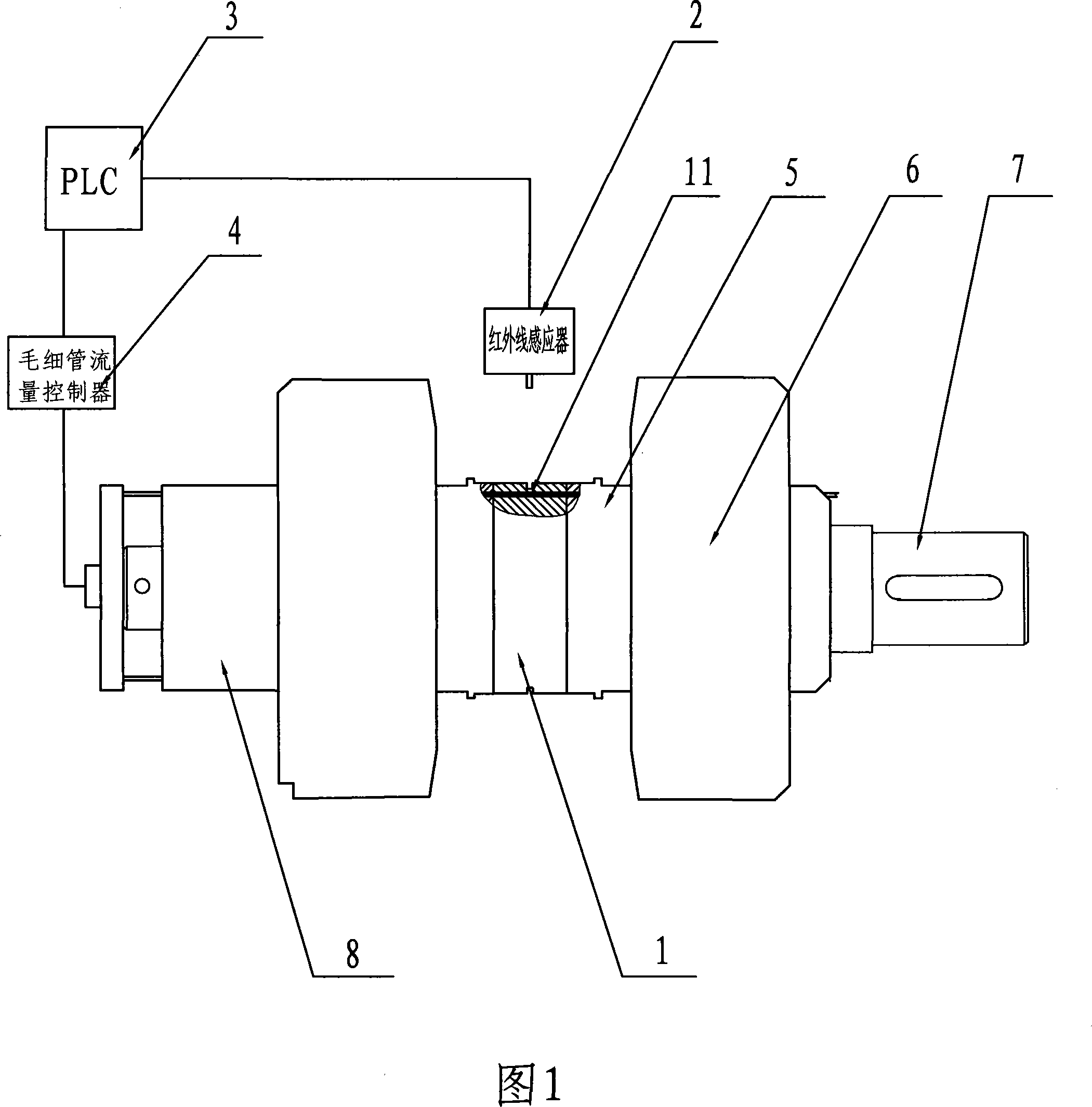 Aluminium alloy continuous extrusion temperature control method