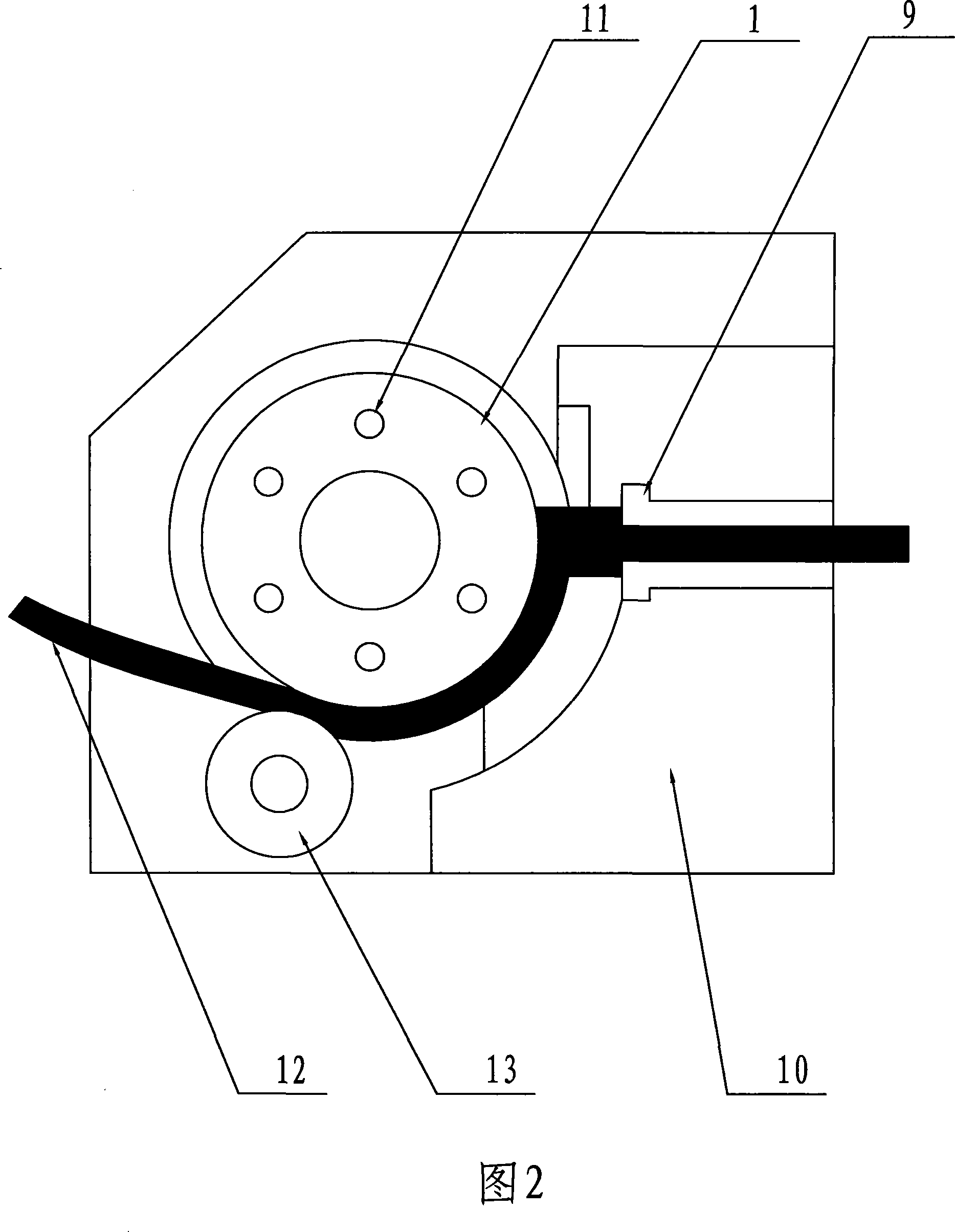 Aluminium alloy continuous extrusion temperature control method