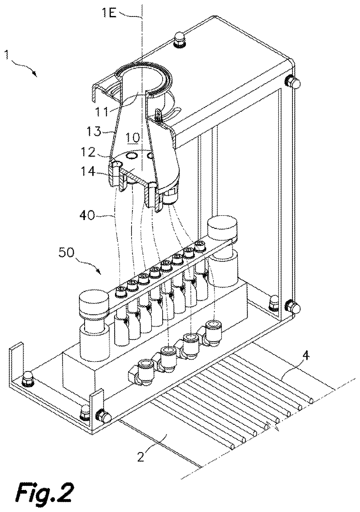 Meat processing unit and method for the production of an extruded meat product