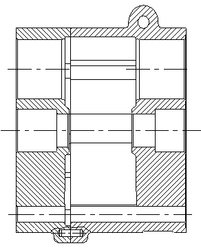 Machining method for double cylinder bodies of automobile air-conditioning compressor