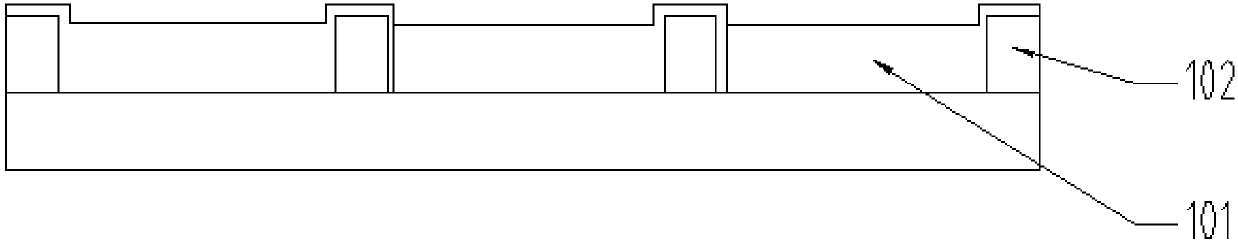 Color film base plate and preparation method thereof