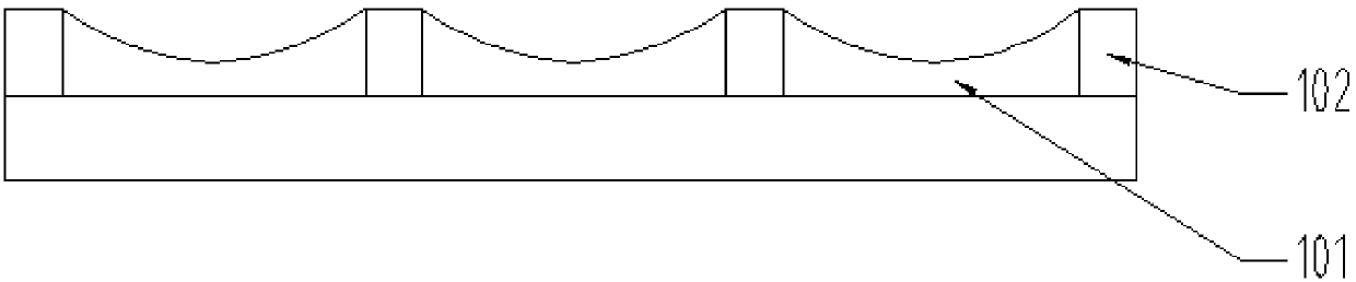 Color film base plate and preparation method thereof