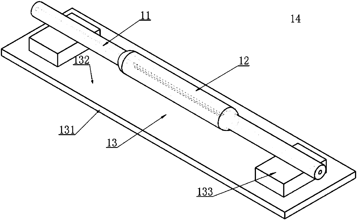 Optical acoustic excitation and detection integrated probe based on side edge polishing and grinding fiber grating and manufacturing method and test method of optical acoustic excitation and detection integrated probe