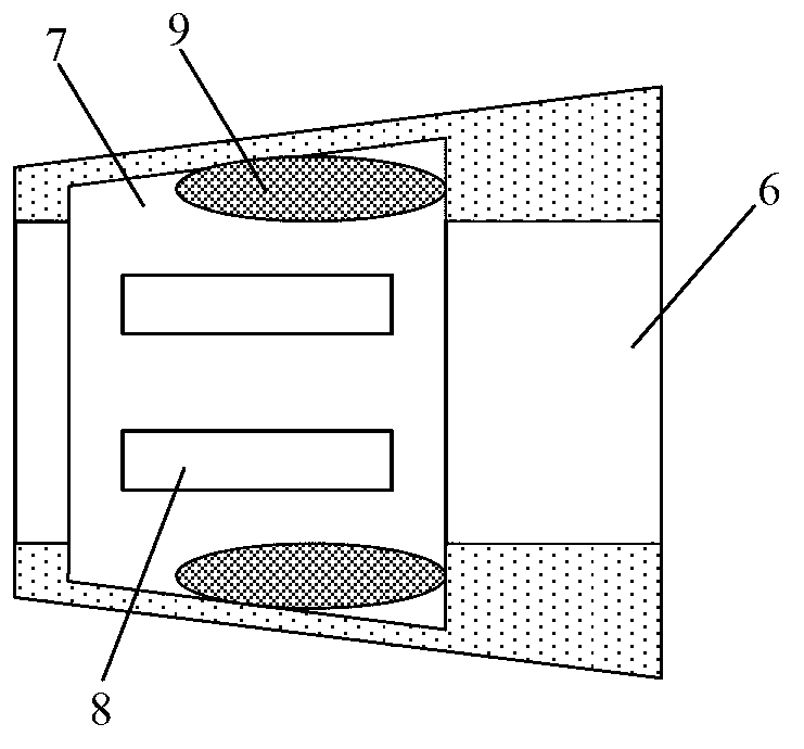 Health-protection cork sealing water-diversion plug with cavity