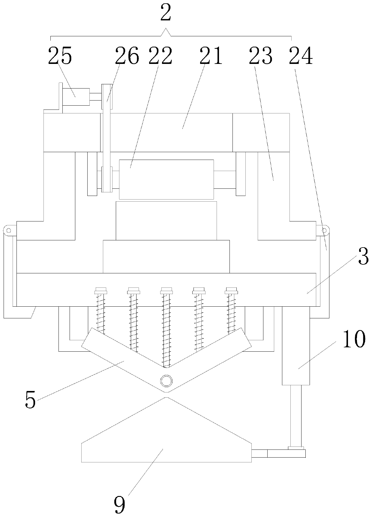 A guide irrigation device