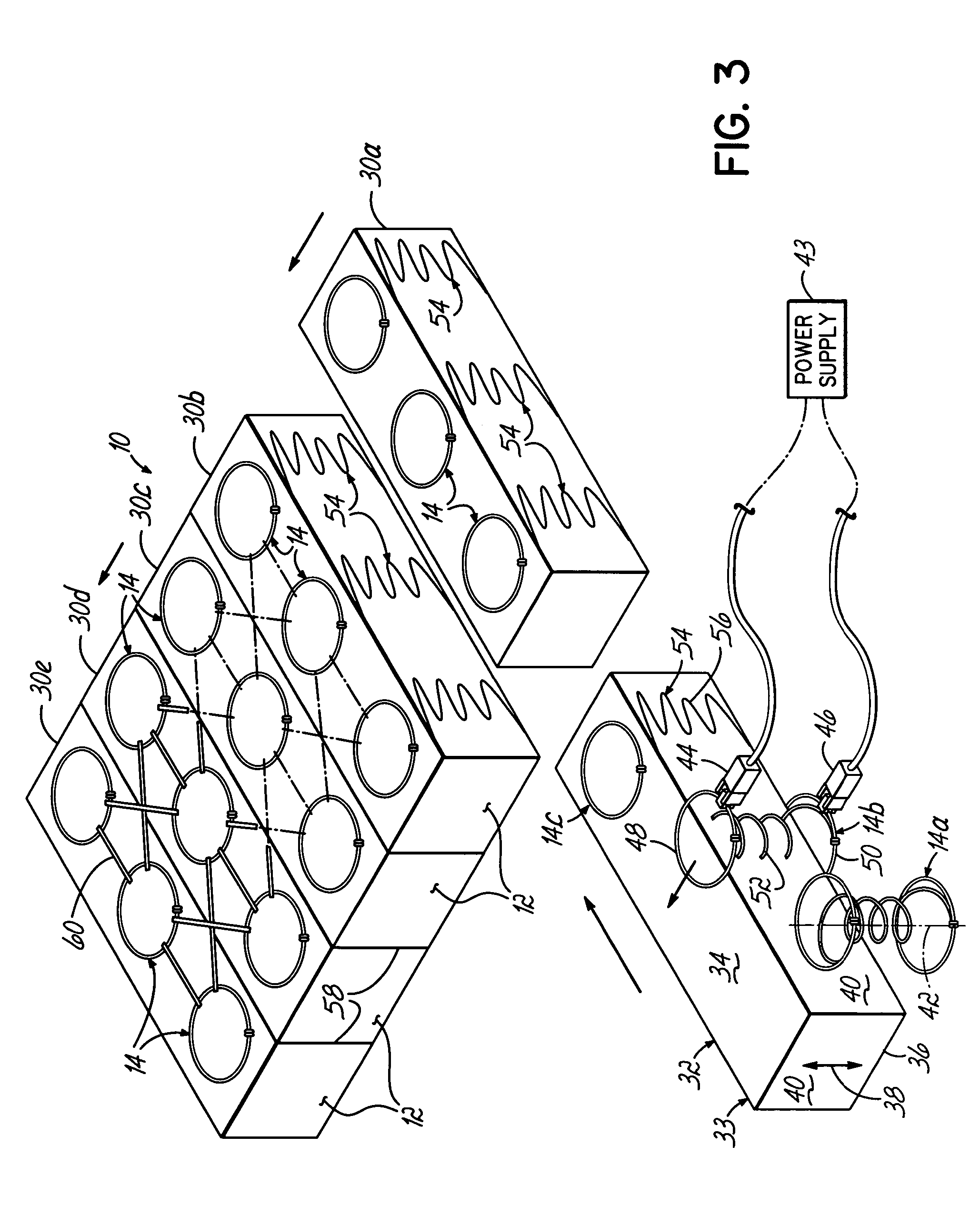 Method of making resilient structure including inserting heated coil spring through side surface of fiber batt