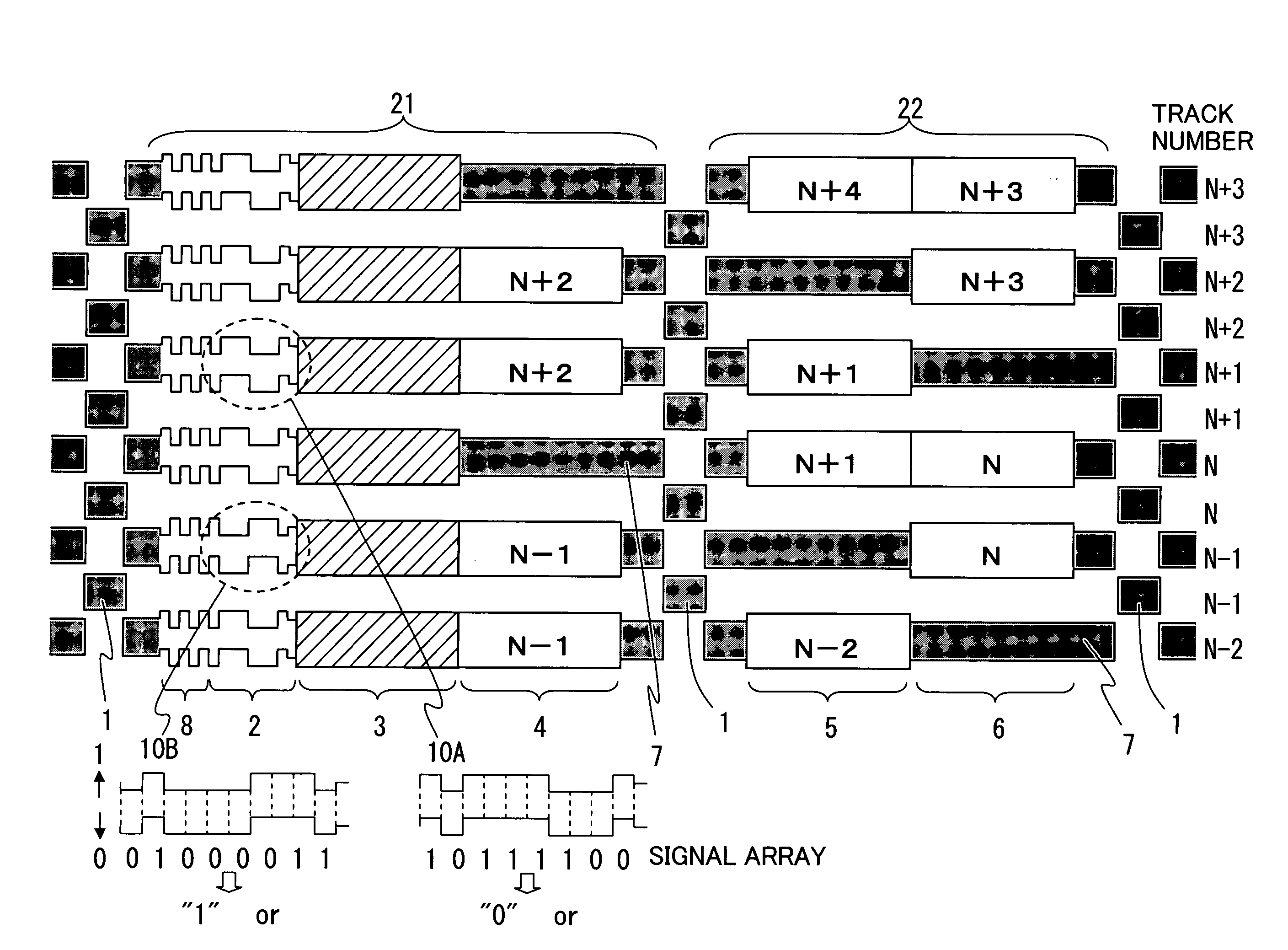 Information recording medium, driving apparatus for the same and method for recording secondary information of information recording medium