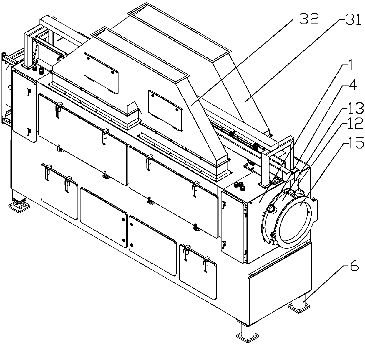 Continuous coating machine and continuous coating method with continuous coating machine