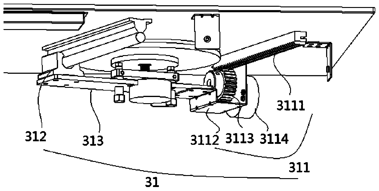 Cooking bench and embedded gas stove