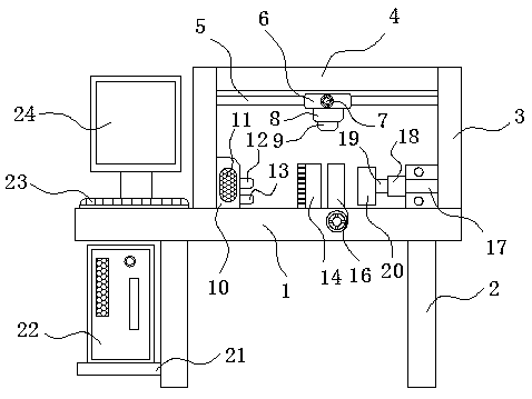 Massage chair component bending radian fine adjustment continuous detection device