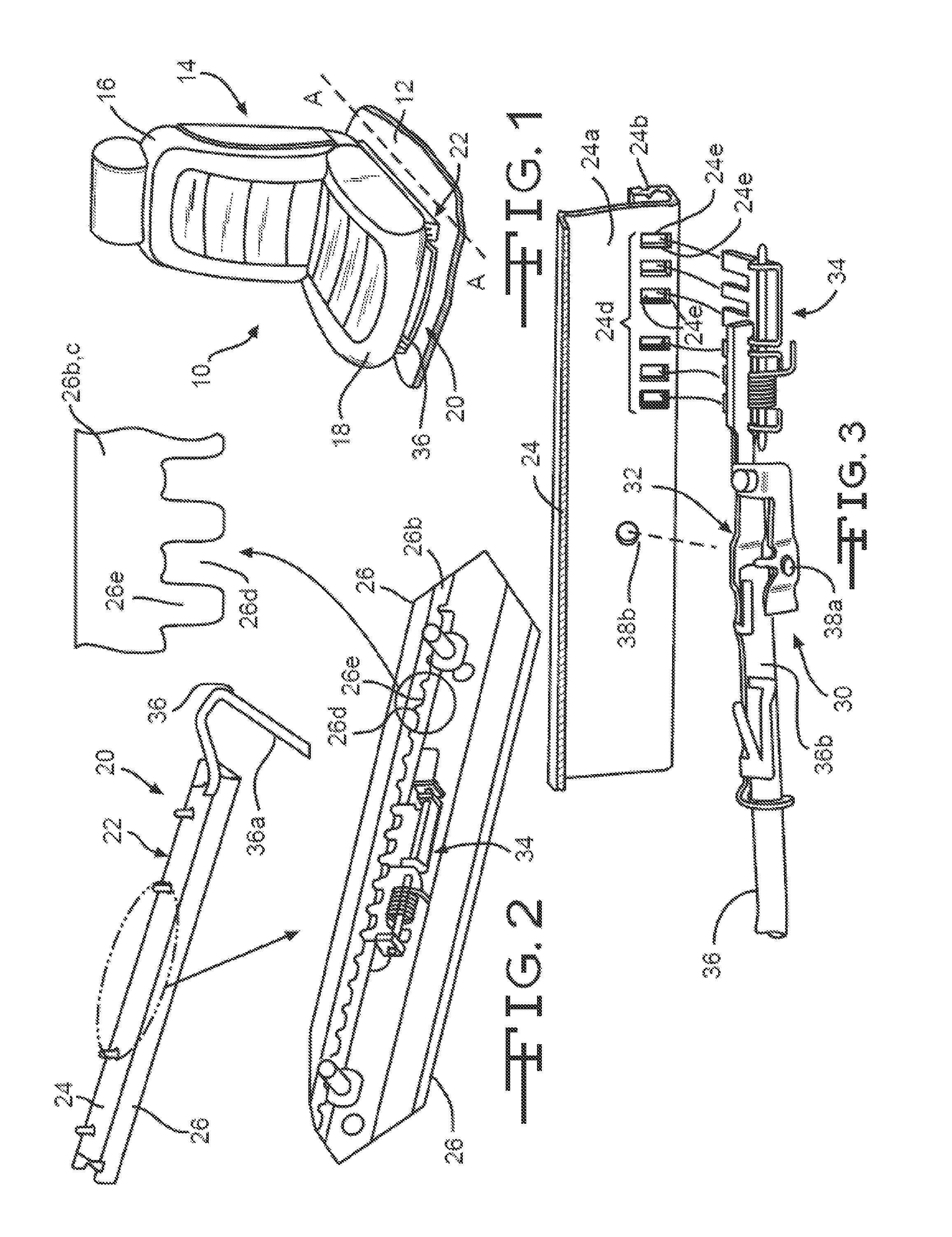 Adjustable seat track having track engagement structure