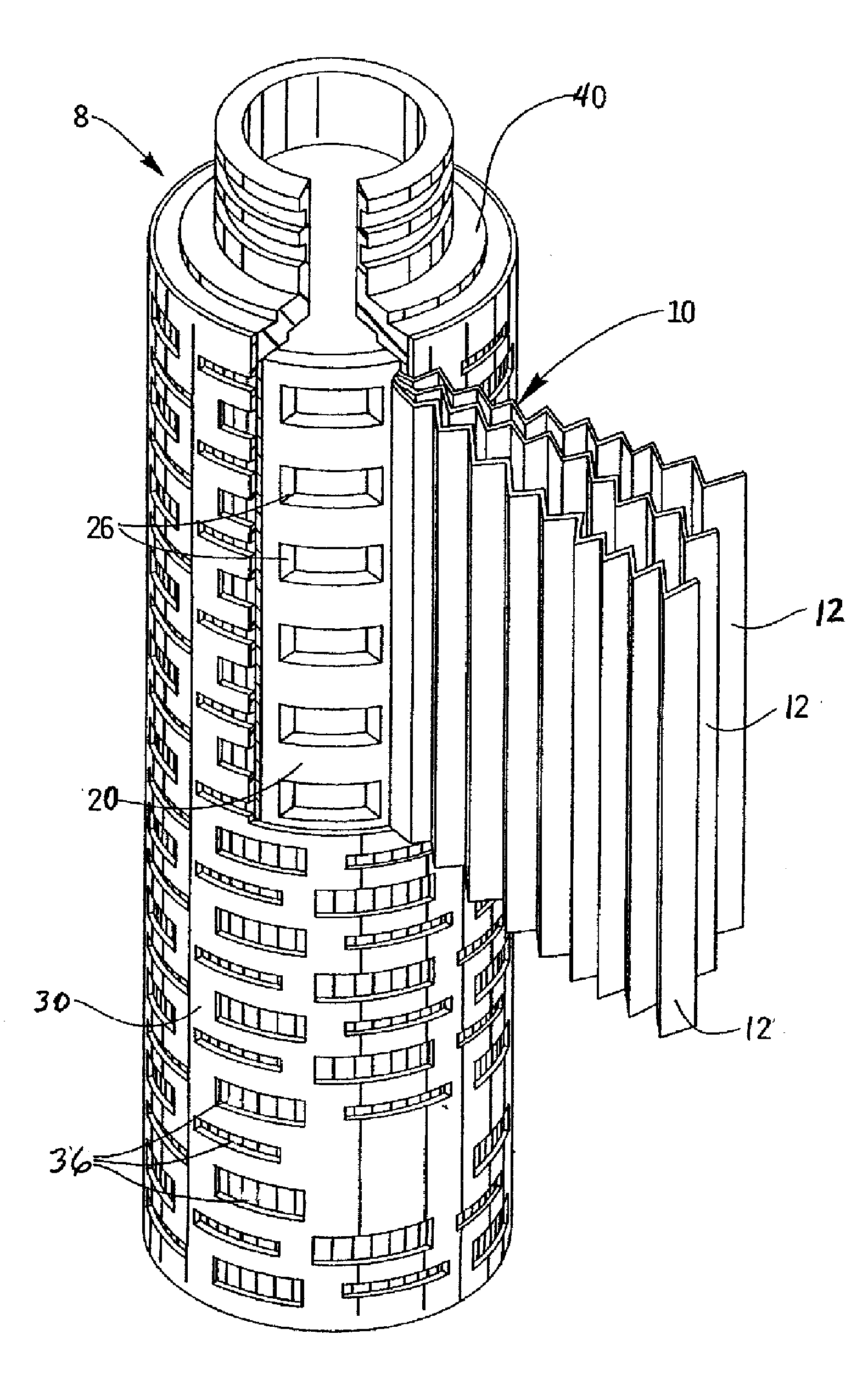 Pleated multi-layer filter media and cartridge