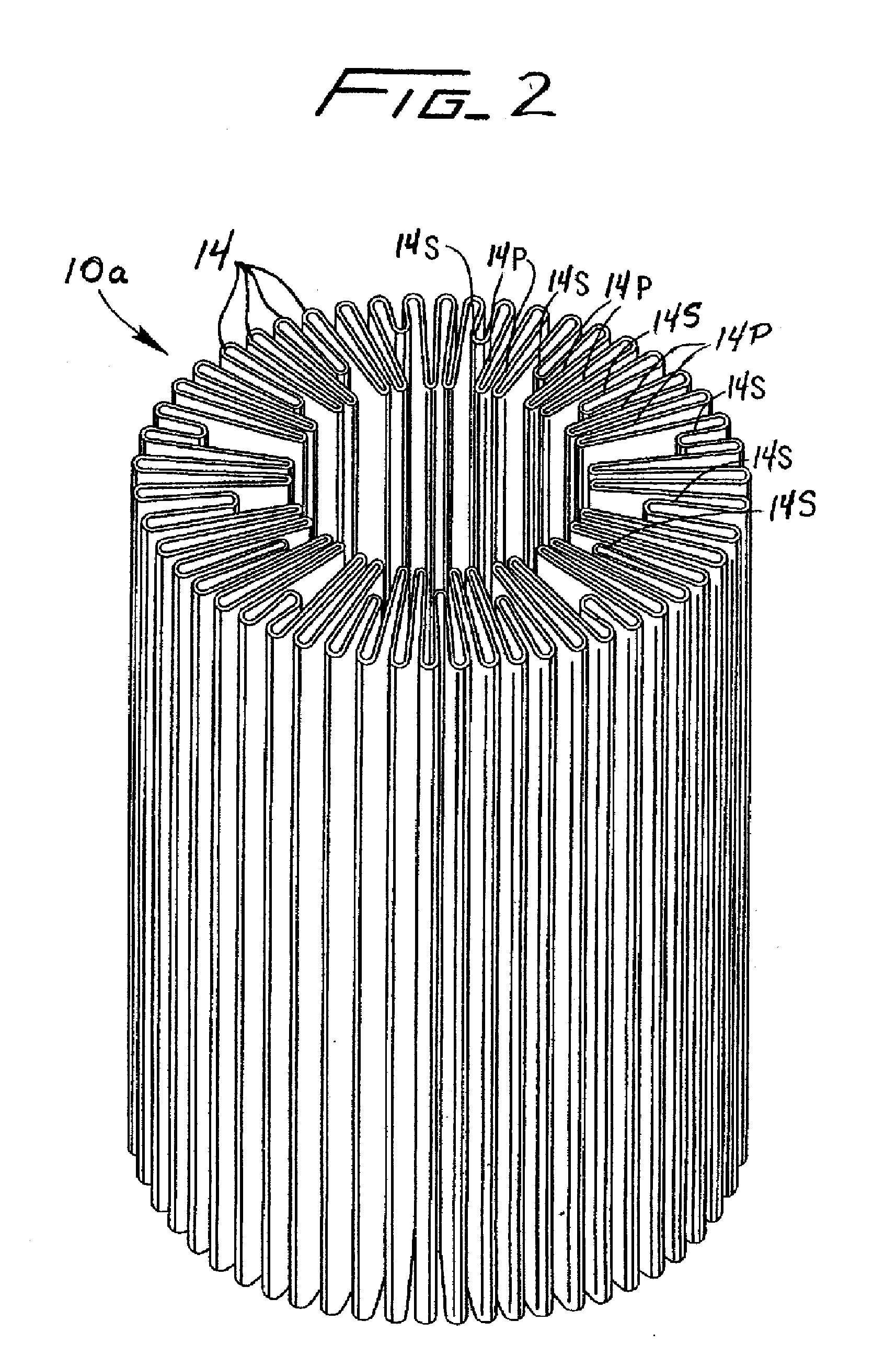 Pleated multi-layer filter media and cartridge