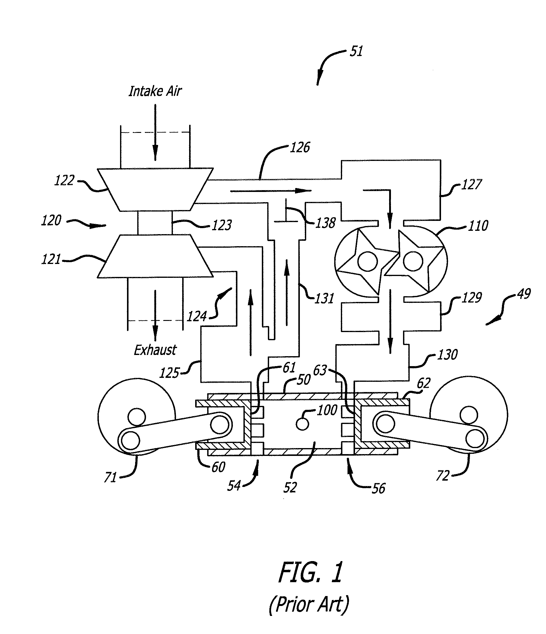 System and Method for Air Handling Control in Opposed-Piston Engines with Uniflow Scavenging