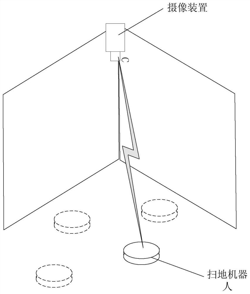 Method for improving cleaning coverage rate of movable cleaning robot and system thereof