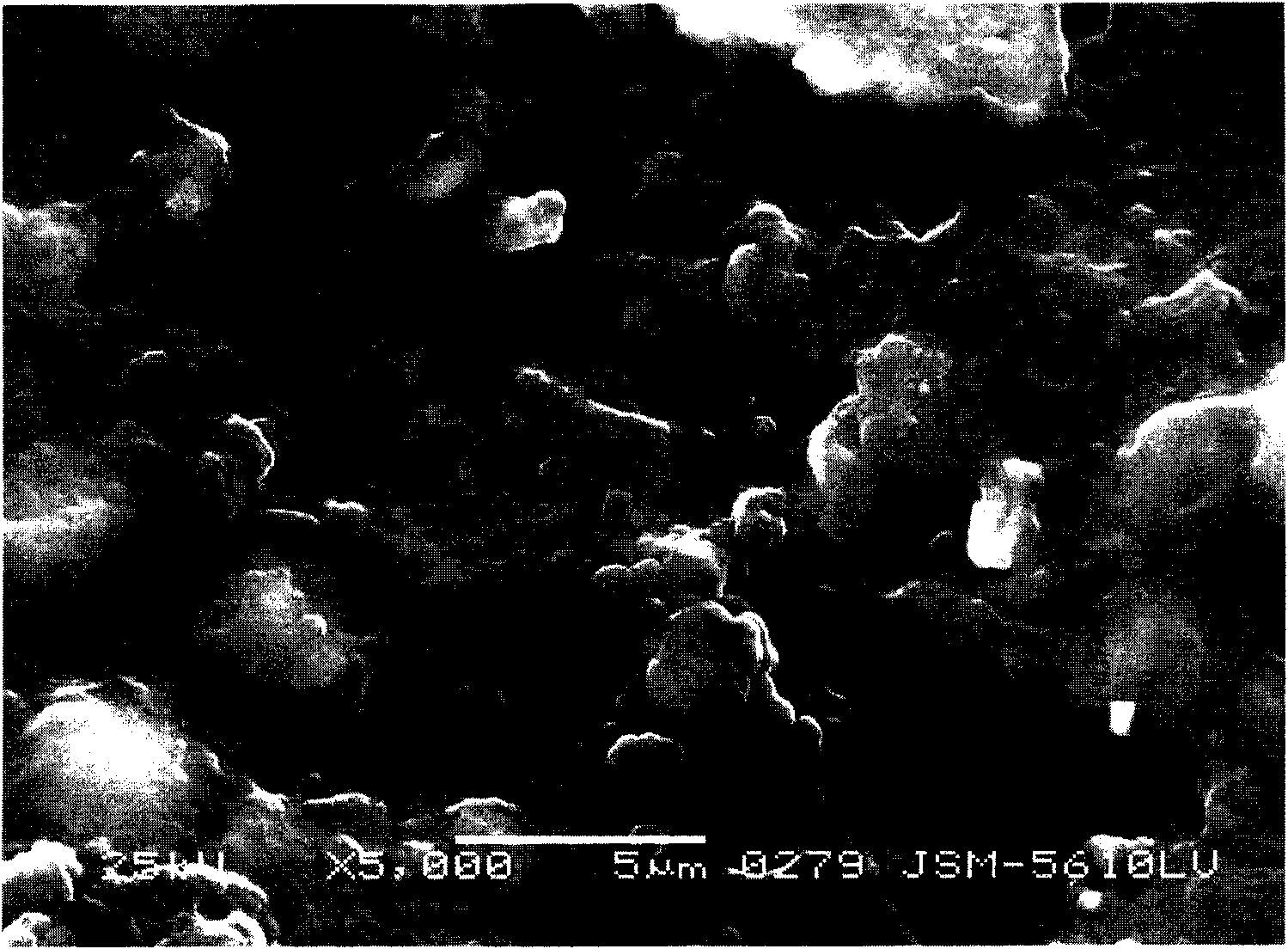 Preparation method of nanometer zirconia heat barrier coating