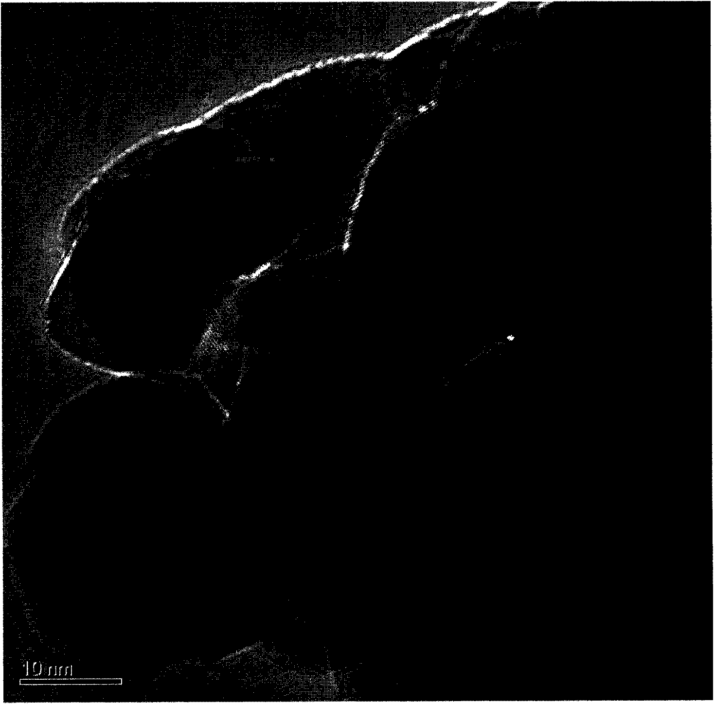 Preparation method of nanometer zirconia heat barrier coating