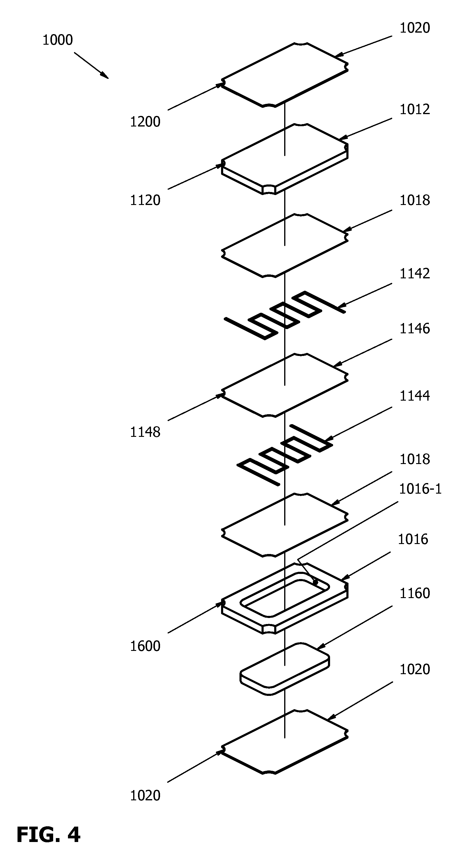 Stress relieved high power RF circuit