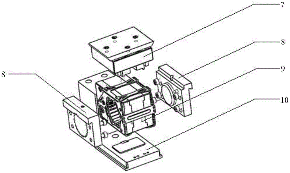 Flexible riveting equipment for automobile safety belt support