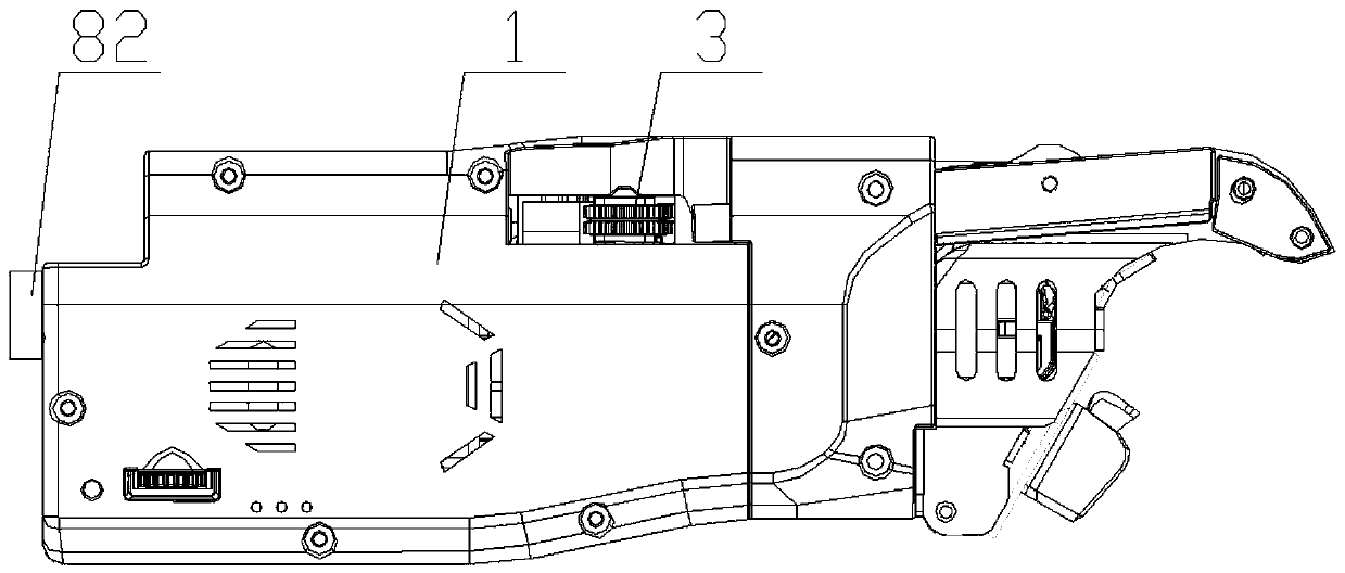 Communication type no-handheld steel bar strapping machine and steel bar strapping automation equipment