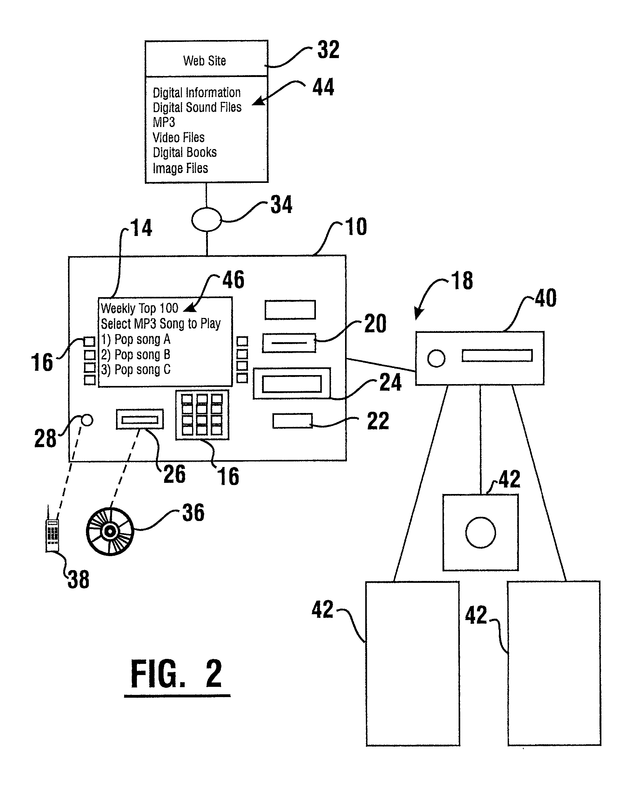 System and method for dispensing digital information from an automated transaction machine