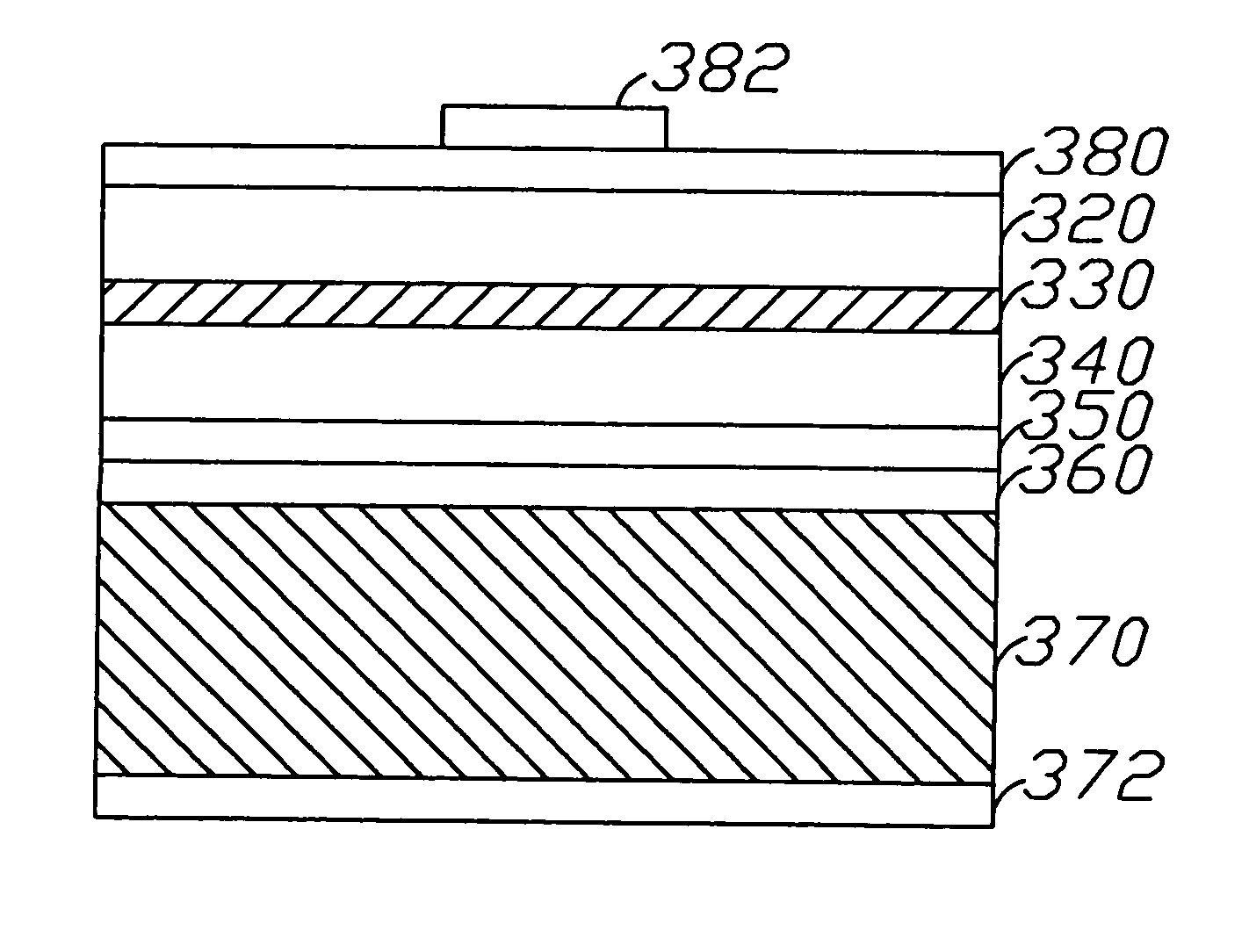 Vertical electrode structure of gallium nitride based light emitting diode