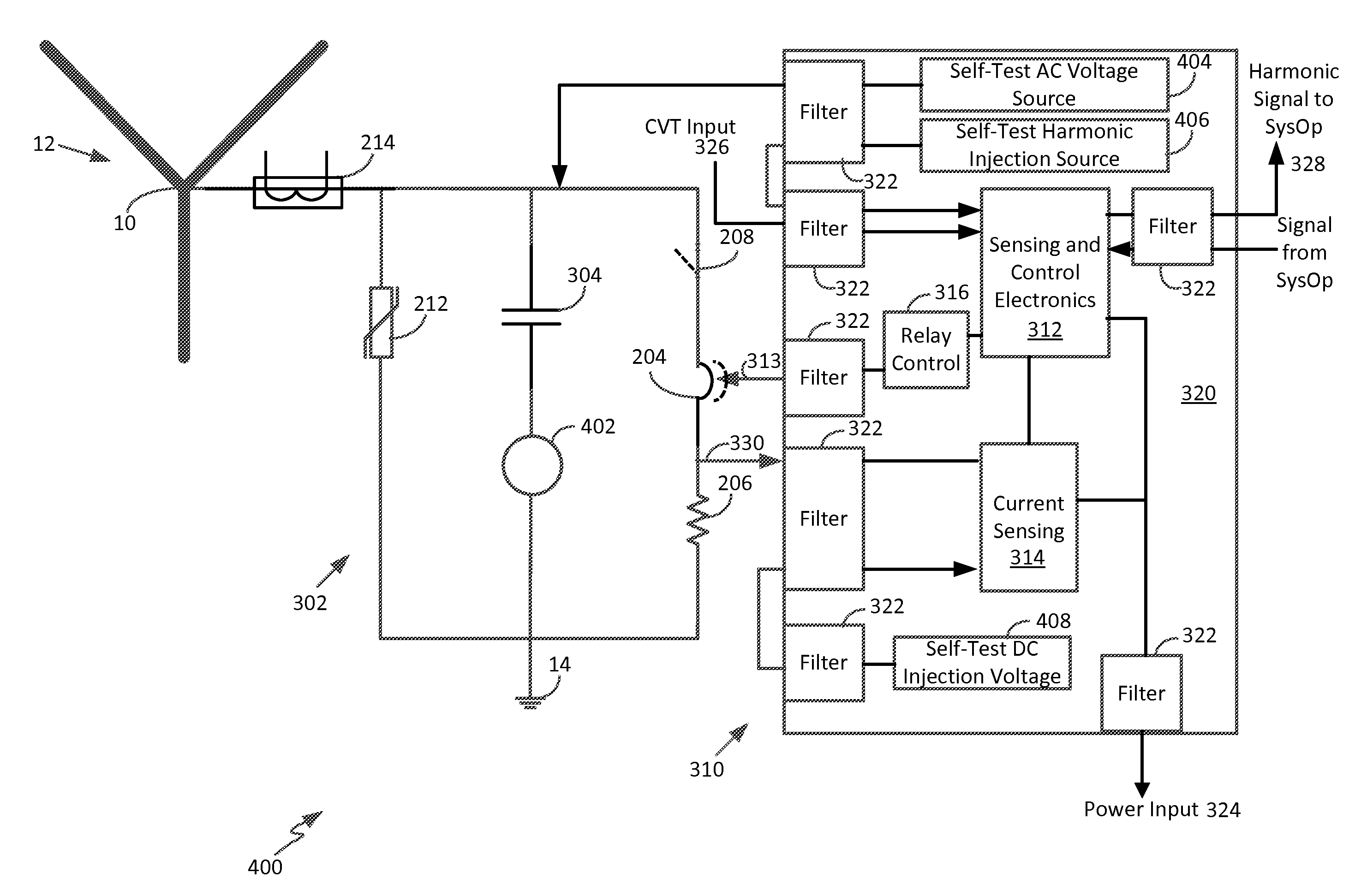 Continuous uninterruptable AC grounding system for power system protection