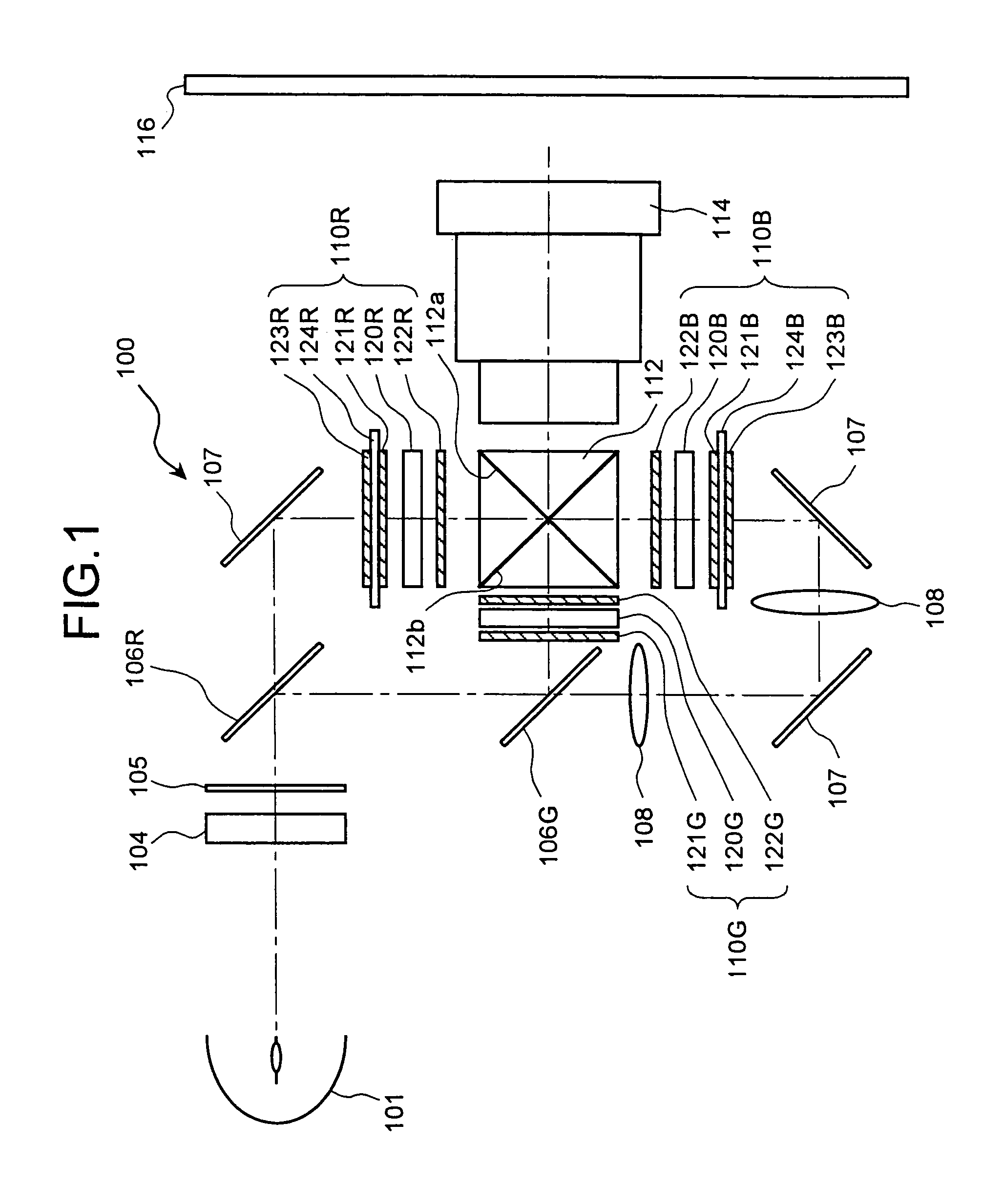 Spatial light modulator and projector