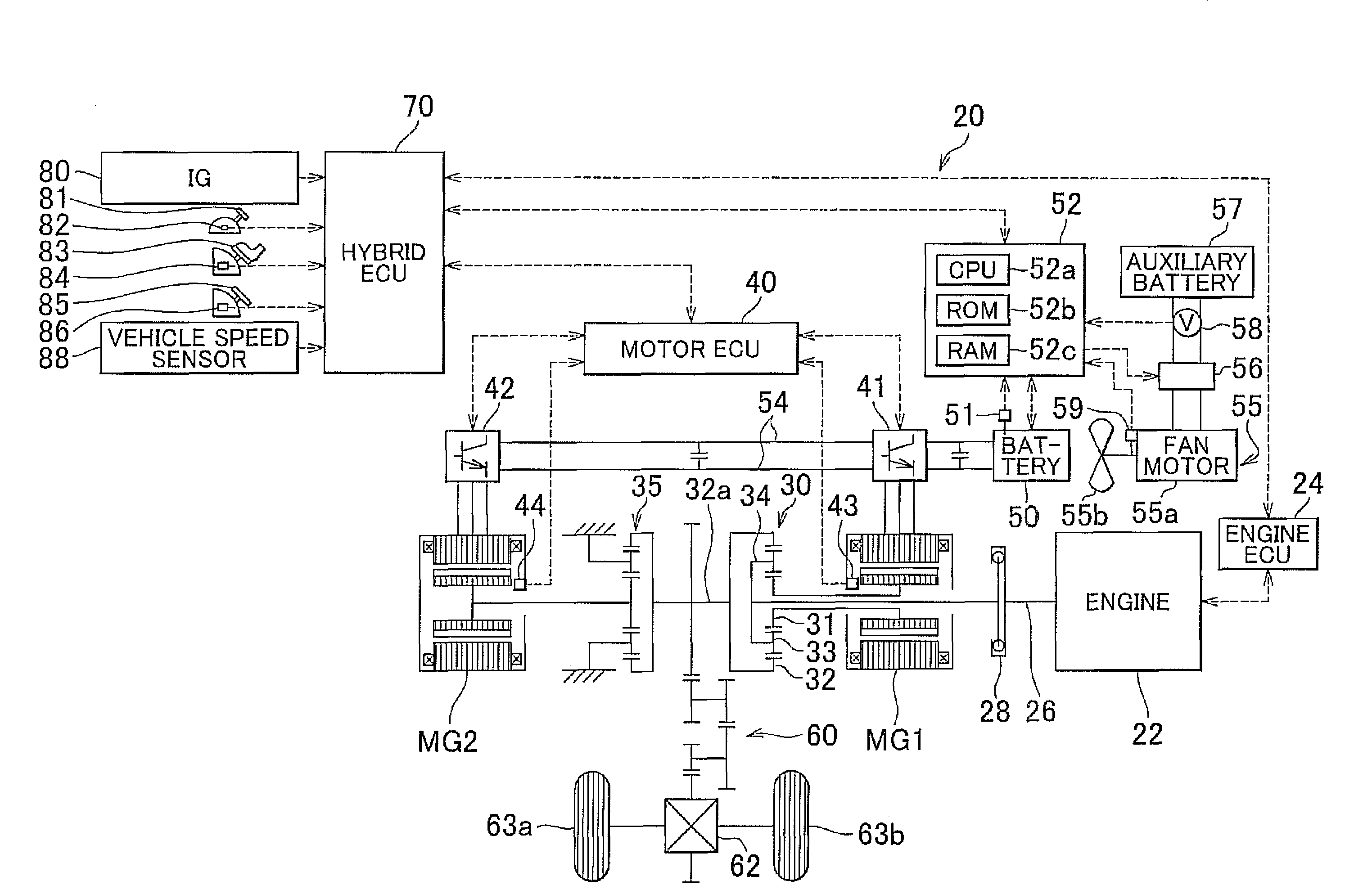 Cooling system, vehicle equipped with the cooling system, and method for controlling the cooling system