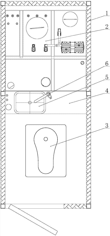 Micro water circulating environment-friendly public toilet and control method thereof