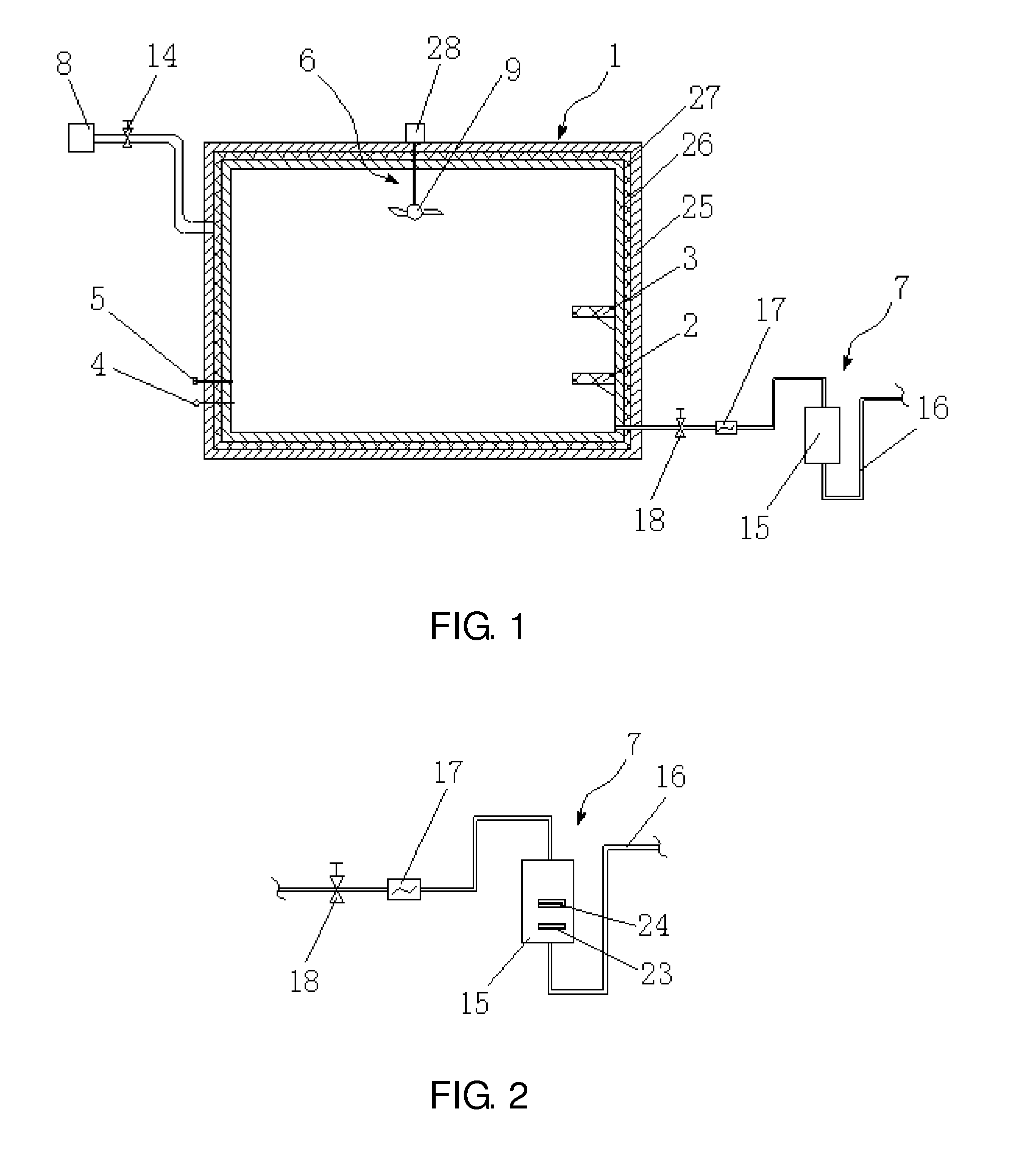 Low pressure and high-low temperature test box capable of controlling humidity