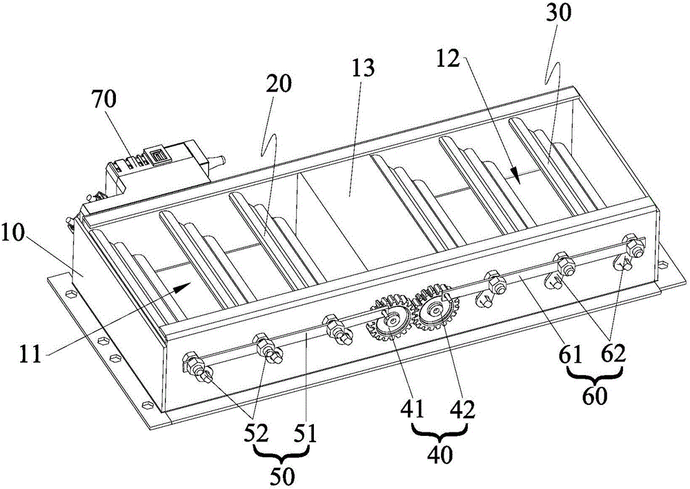 Air valve and air conditioning unit comprising same