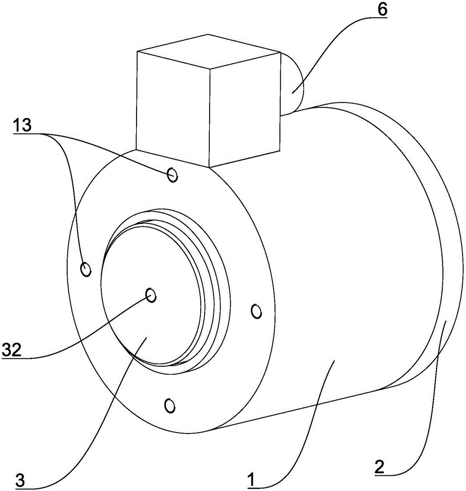 Wide-temperature-range large-suction pushing-pulling electromagnet and manufacturing method thereof