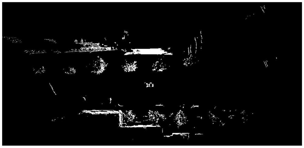 Topological map node generation method based on laser point cloud distribution characteristics