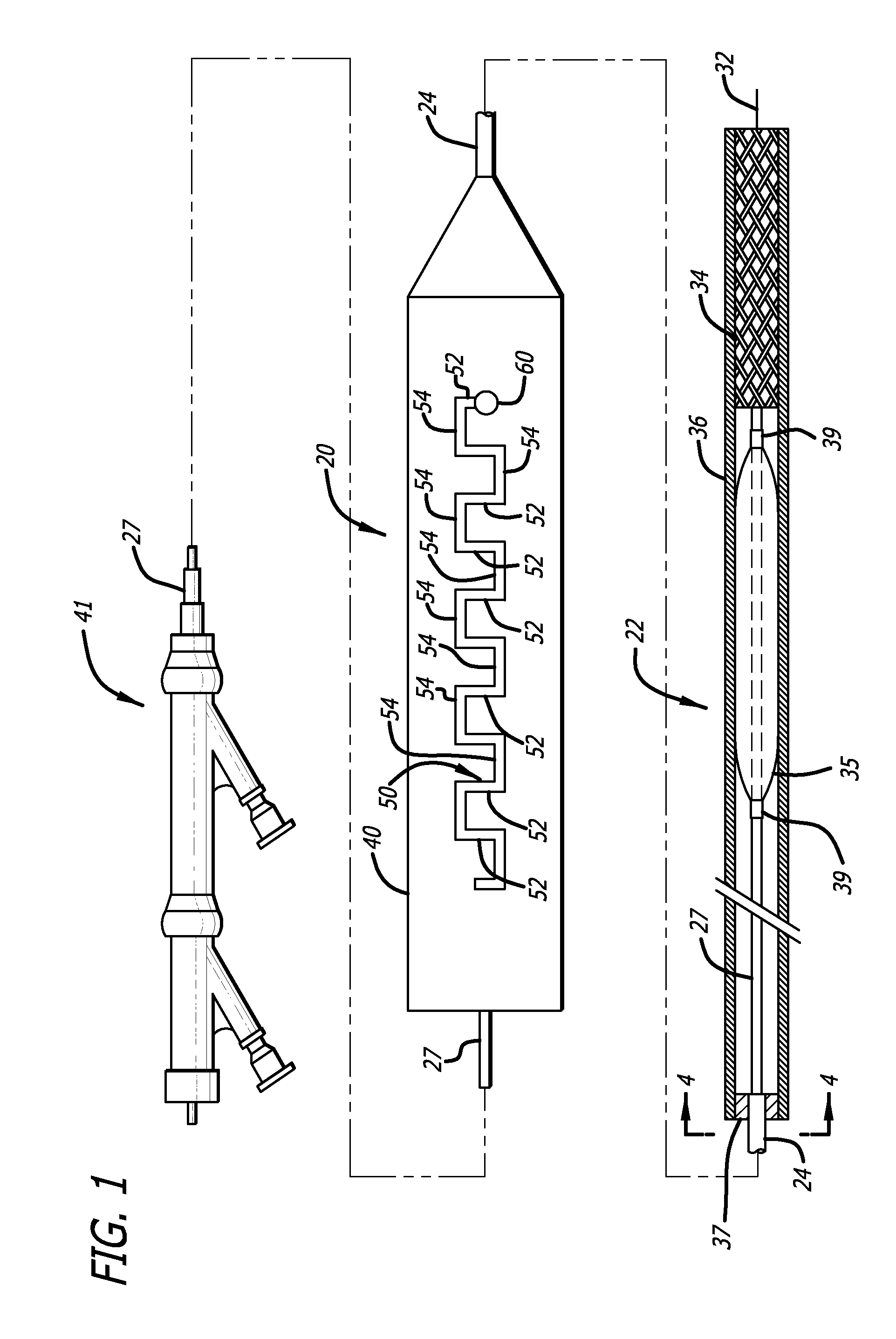 System for controlled prosthesis deployment