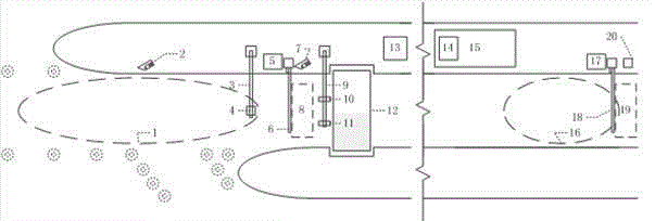 An electronic non-stop charging system by weight